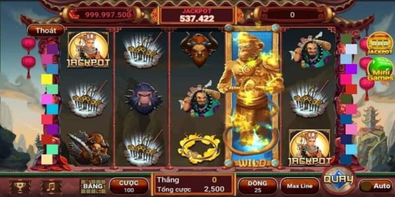 Tây Du Ký là game nổ hũ ấn tượng tại sảnh slot W88